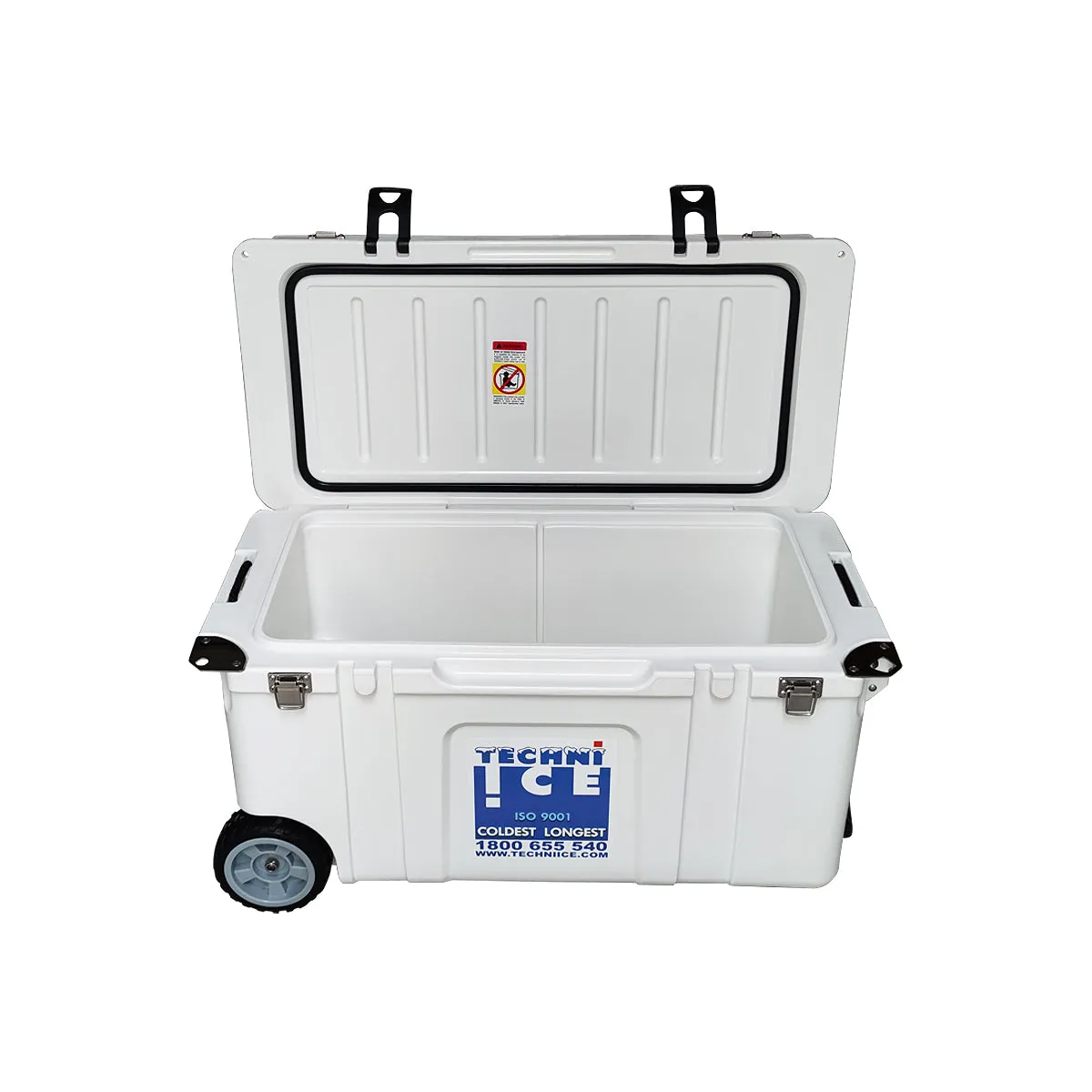 Techni Ice Signature Hardcore Icebox 75L White with Wheels *Fresh Stock Just Arrived  *FREE 12 REUSABLE DRY ICE PACKS VALUES $59.95
