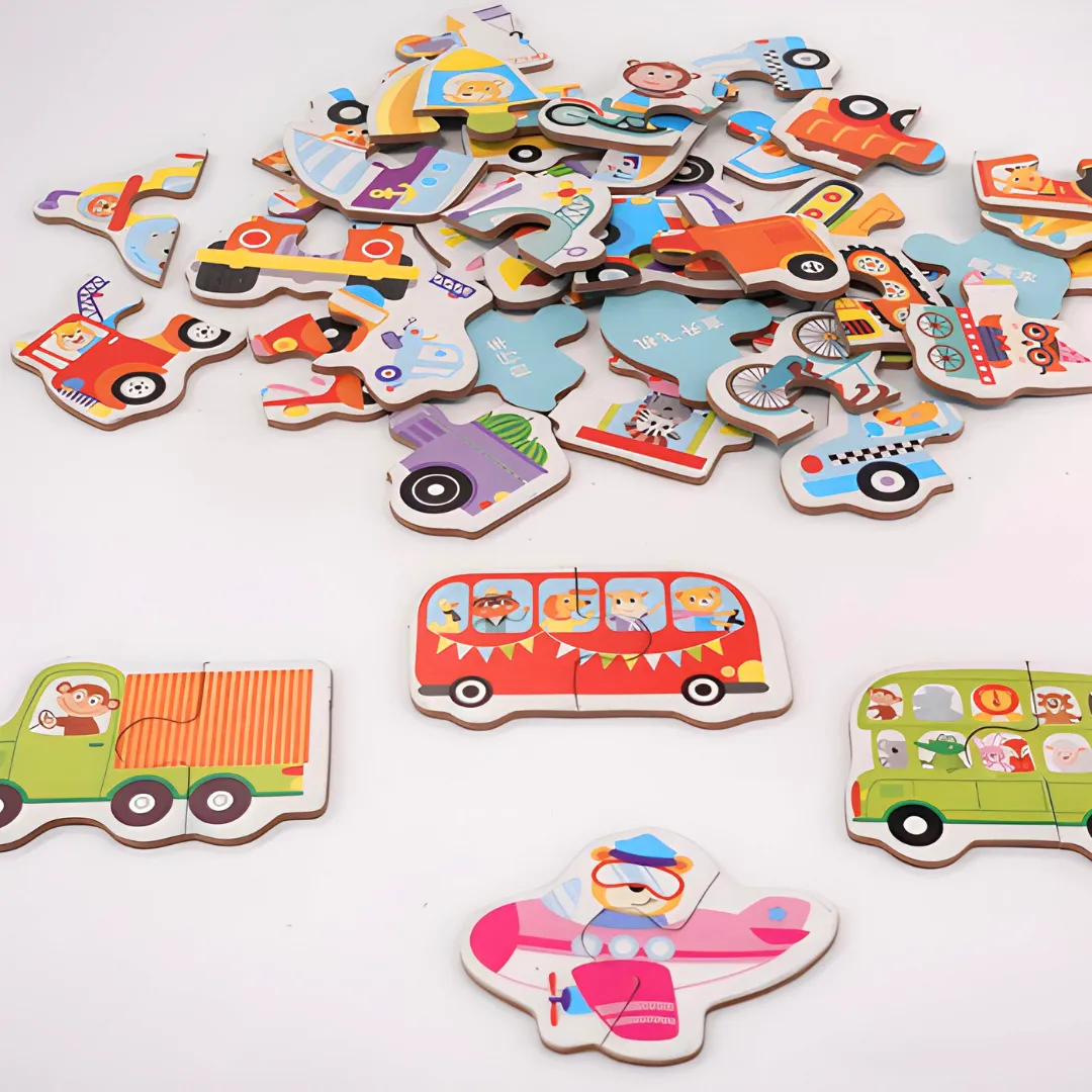 Traffic Jigsaw Puzzle for Kids 48 Puzzle Pieces BOX