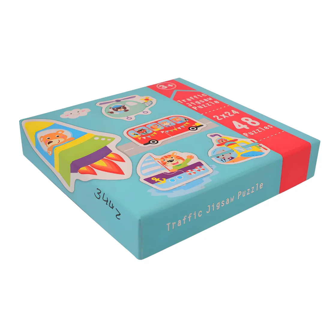 Traffic Jigsaw Puzzle for Kids 48 Puzzle Pieces BOX