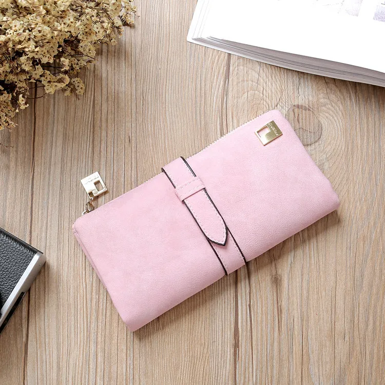 Uniwim Christmas Gifts Women Polyester PU Leather Wallet