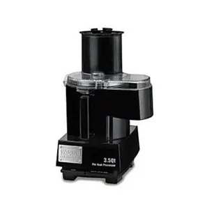 Waring WFP14SC 3.5 Qt. Combination Continuous Feed / Batch Bowl Food Processor - 1 HP